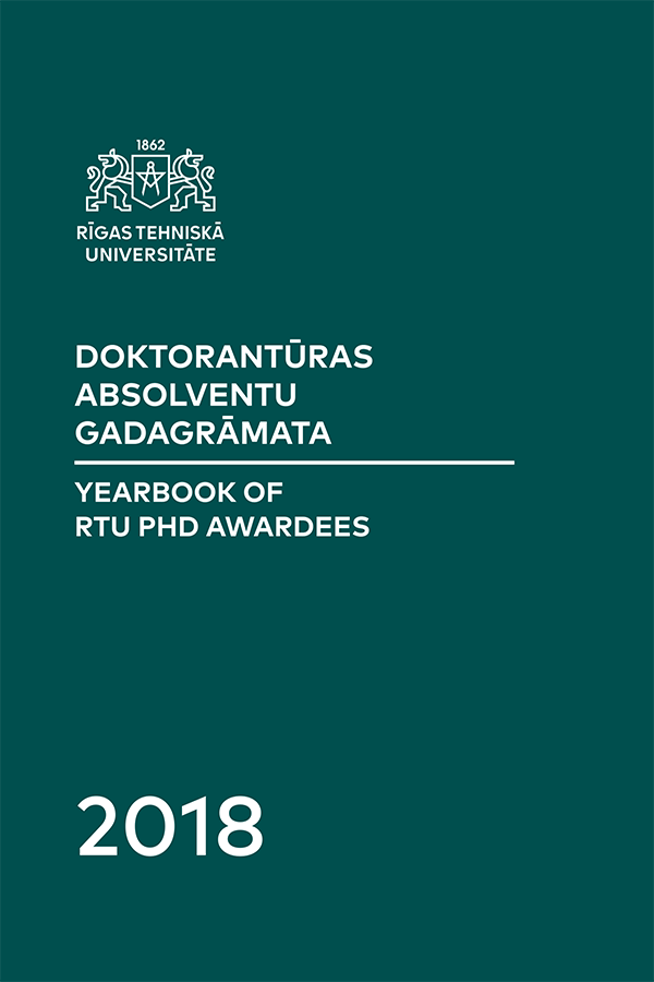 Yearbook of RTU PhD Awardees 2018 cover