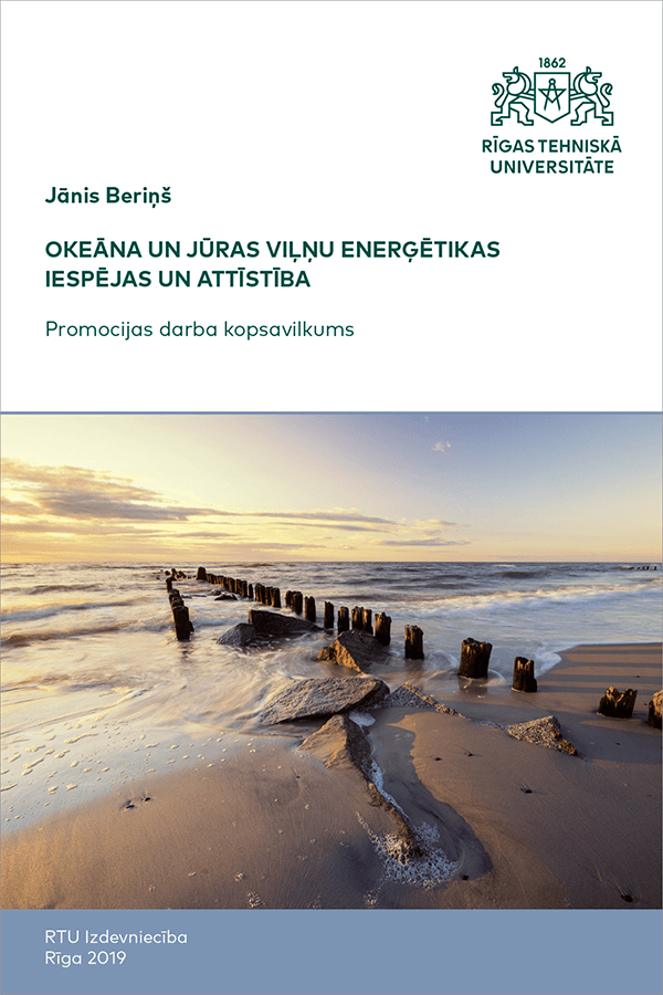 Summary of the Doctoral Thesis "Okeāna un jūras viļņu enerģētikas iespējas un attīstība" cover