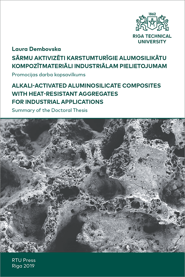 Summary of the Doctoral Thesis "Alkali-Activated Aluminosilicate Composites With Heat-Resistant Aggregates for Industrial Applications" cover