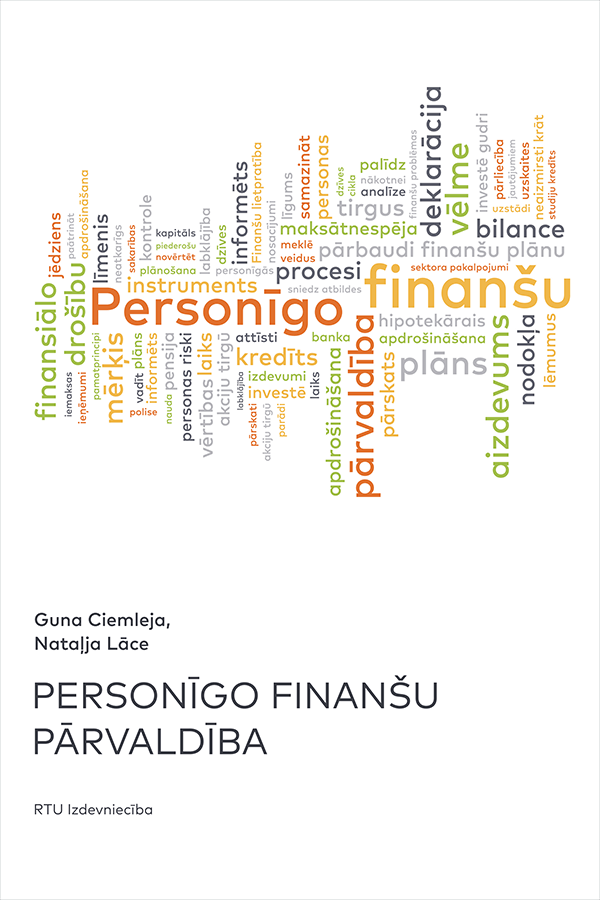Book "Personīgo finanšu pārvaldība" cover