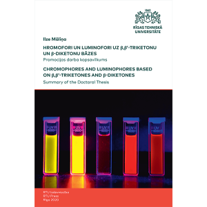 Summary of the Doctoral Thesis "Chromophores and Luminophores Based on β,β’-Triketones and β-Diketones" cover