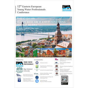 Izdevuma "12th Eastern European Young Water Professionals Conference. Water Research and Innovations in Digital Era. Book of Abstracts" vāks