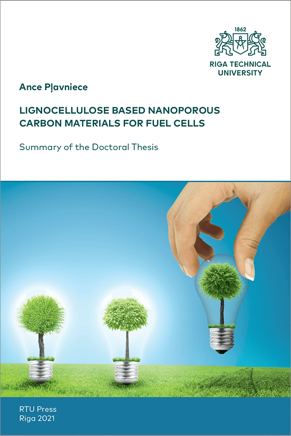 PDK: Lignocellulisic Nanopouros Carbon Materials for Fuel Cells. Vāks