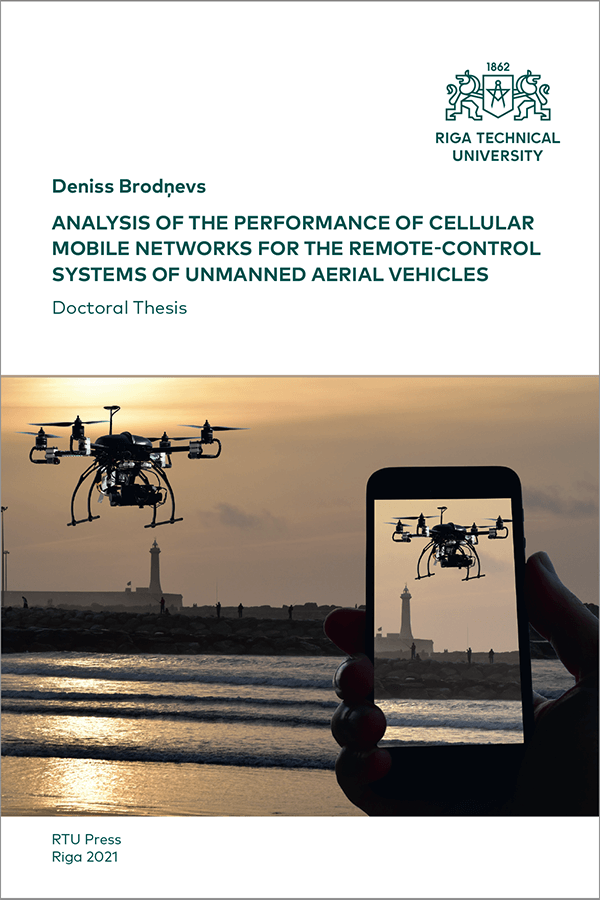 DT: Analysis of the Performance of Cellular Mobile Networks for the Remote-Control Systems of Unmanned Aerial Vehicles. Cover