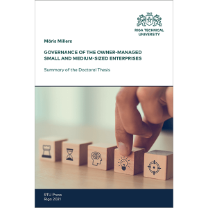 SDT: Governance of the Owner-Managed Small and Medium-Sized Enterprises. COVER