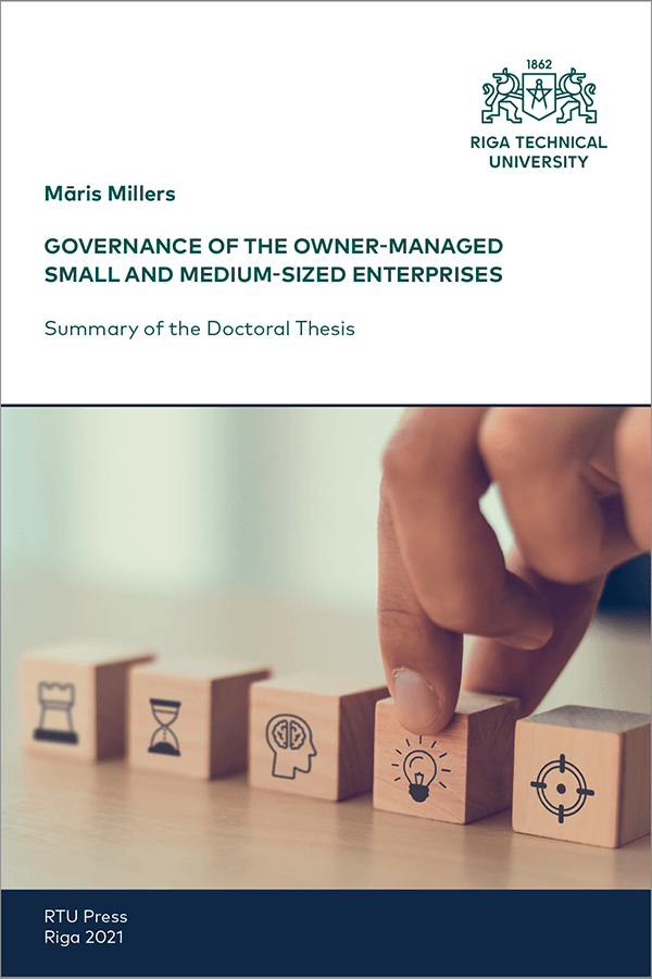 SDT: Governance of the Owner-Managed Small and Medium-Sized Enterprises. COVER