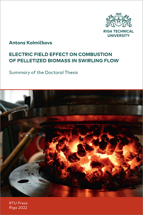 SDT: Electric Field Effect on Combustion of Pelletized Biomass in Swirling Flow. COVER