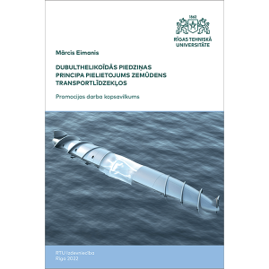 SDT: Dubulthelikoīdās piedziņas principa pielietojums zemūdens transportlīdzekļos. COVER
