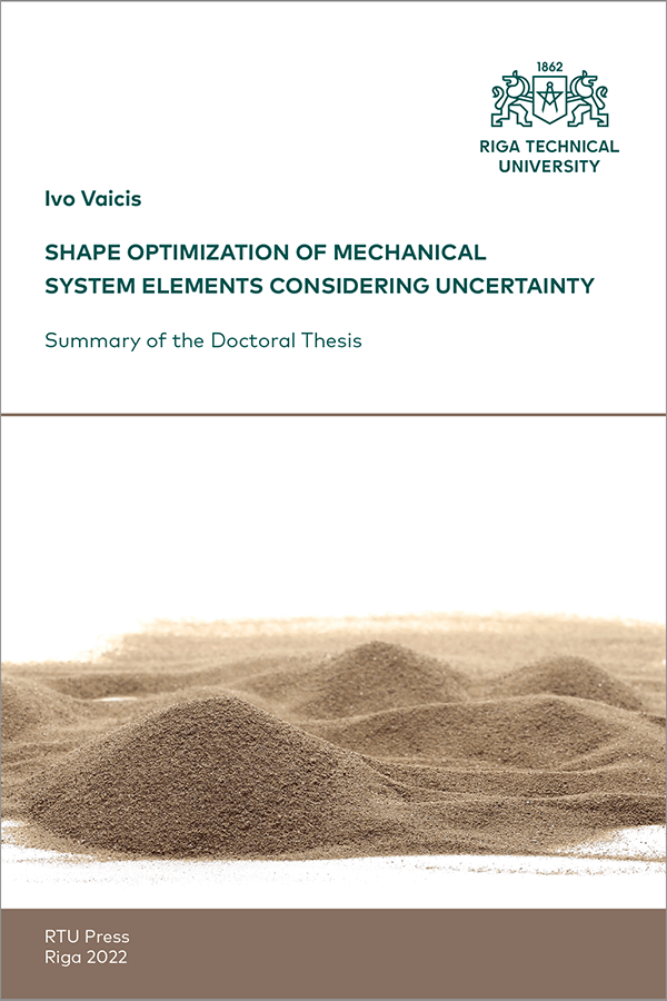SDT: Shape Optimization of Mechanical System Elements Considering Uncertainty. COVER