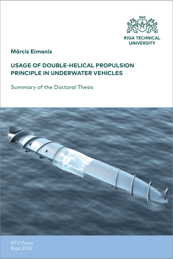 PDK: Usage of Double-Helical Propulsion Principle in Underwater Vehicles. VĀKS