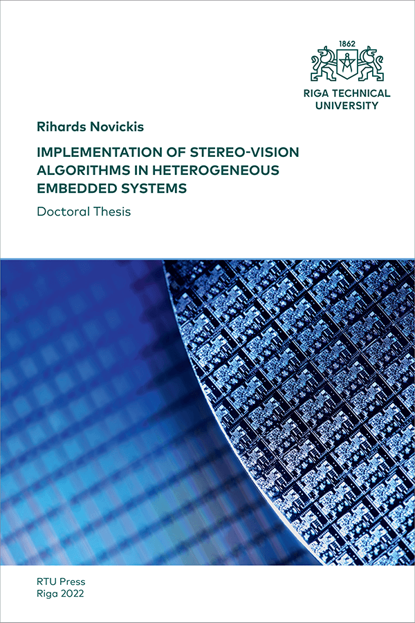 DT: Implementation of stereo-vision algorithms in heterogeneous embedded systems. COVER
