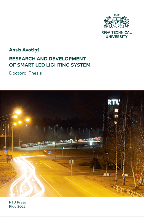 PD: Research and Development of Smart LED Lighting System. VĀKS