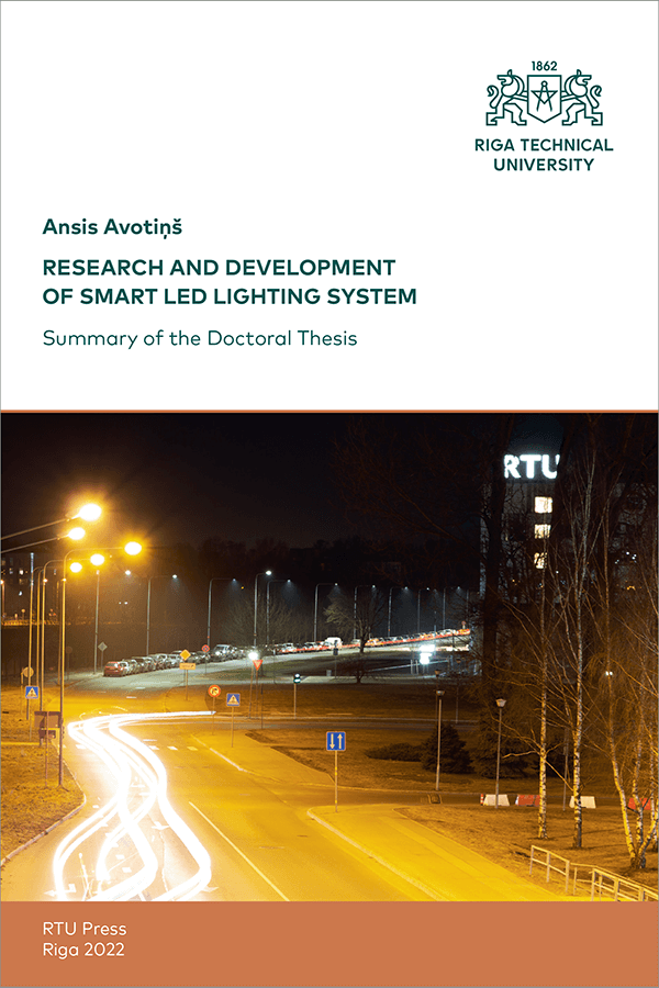 SDT: Research and Development of Smart LED Lighting System. COVER