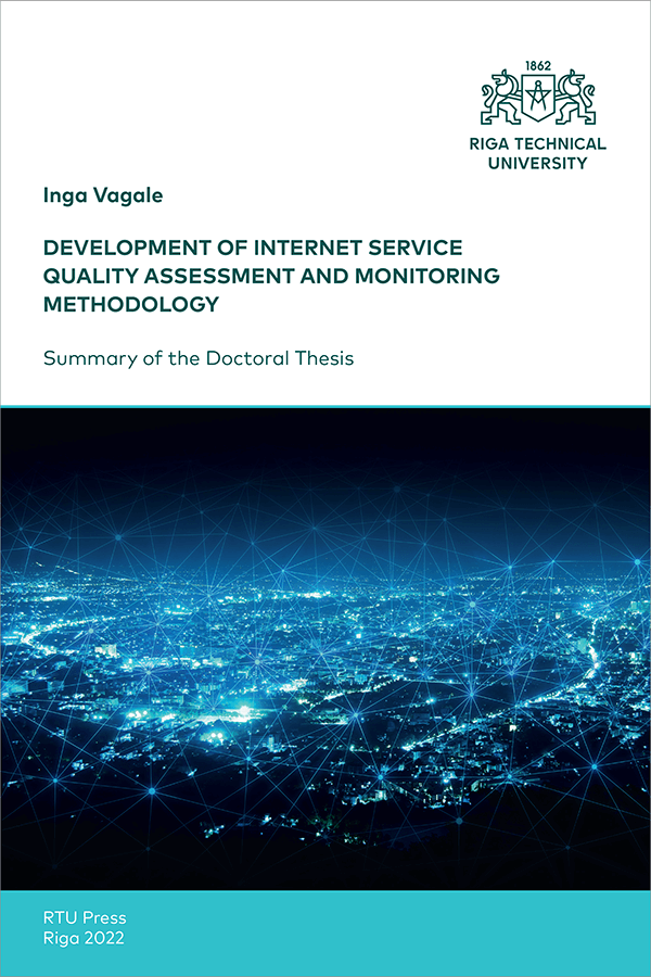 SDT: Development of Internet Service Quality Assessment and Monitoring Methodology. COVER