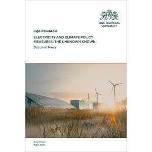 PD: Electricity and Climate Policy Measures: The Unknown Known. VĀKS