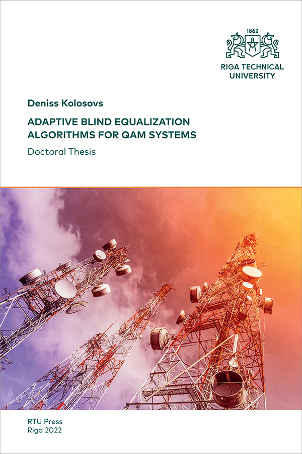 DT: Adaptive Blind Equalization Algorithms for QAM Systems. COVER