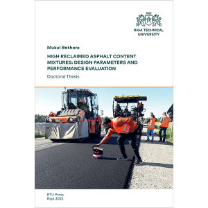 DT: High reclaimed asphalt content mixtures: Design parameters and Performance evaluation. Cover