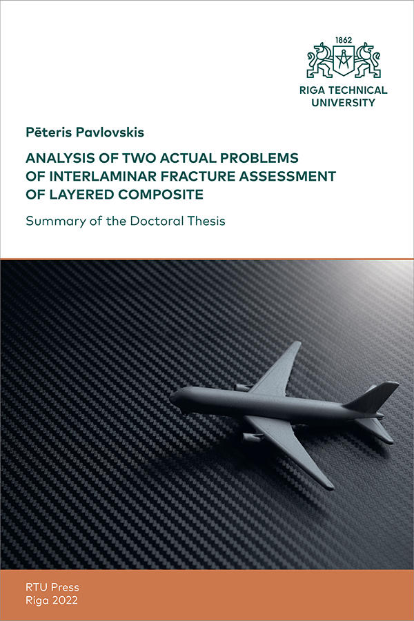 SDT: Analysis of Two Actual Problems of Interlaminar Fracture Assessment of Layered Composite. Cover