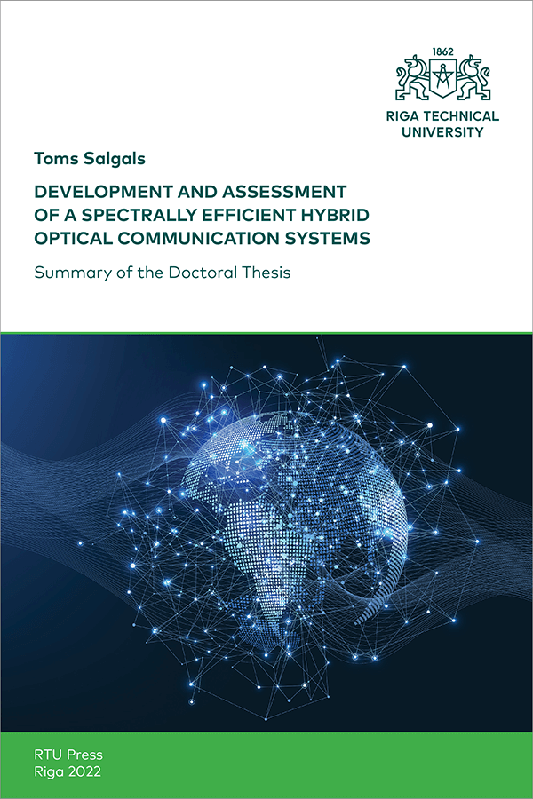 SDT: Development and Assessment of a Spectrally Efficient Hybrid Optical Communication Systems. Cover