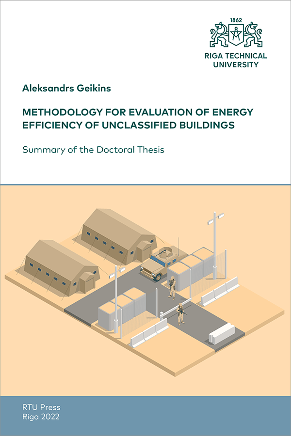SDT. Methodology for Evaluation of Energy Efficiency of Unclassified Buildings. Cover