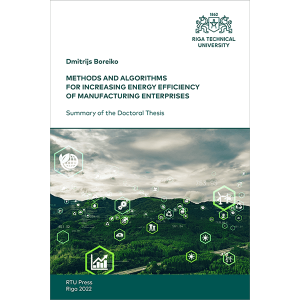 SDT: Methods and Algorithms for Increasing Energy Efficiency of Manufacturing Enterprises. Cover
