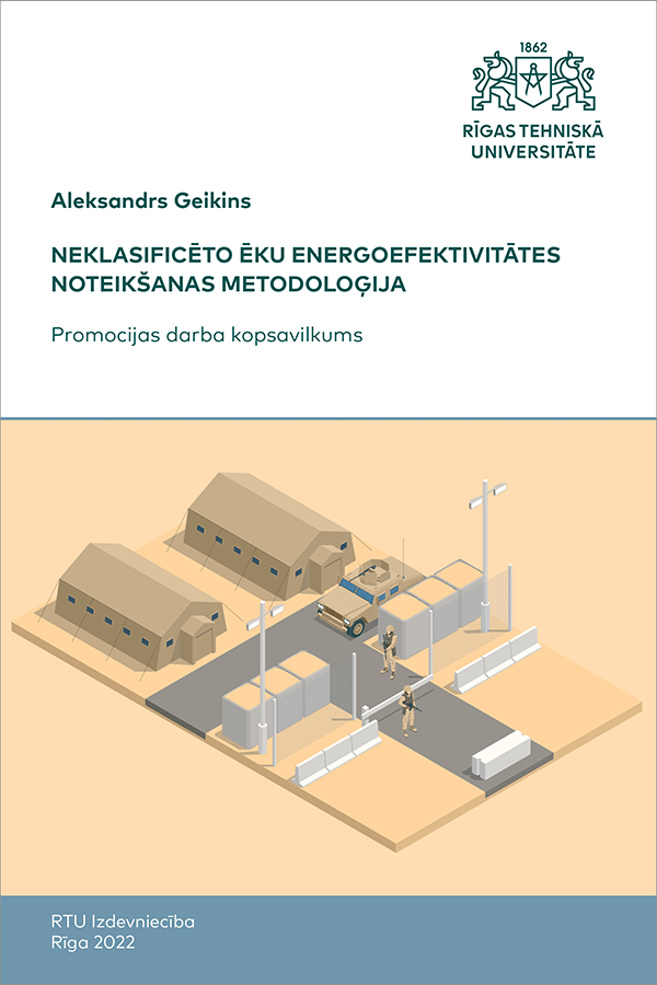 SDT: Neklasificēto ēku energoefektivitātes noteikšanas metodoloģija. Cover