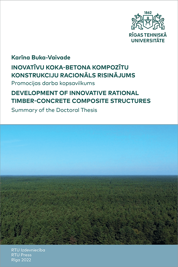 SDT: Development of Innovative Rational Timber-concrete Composite Structures. Cover