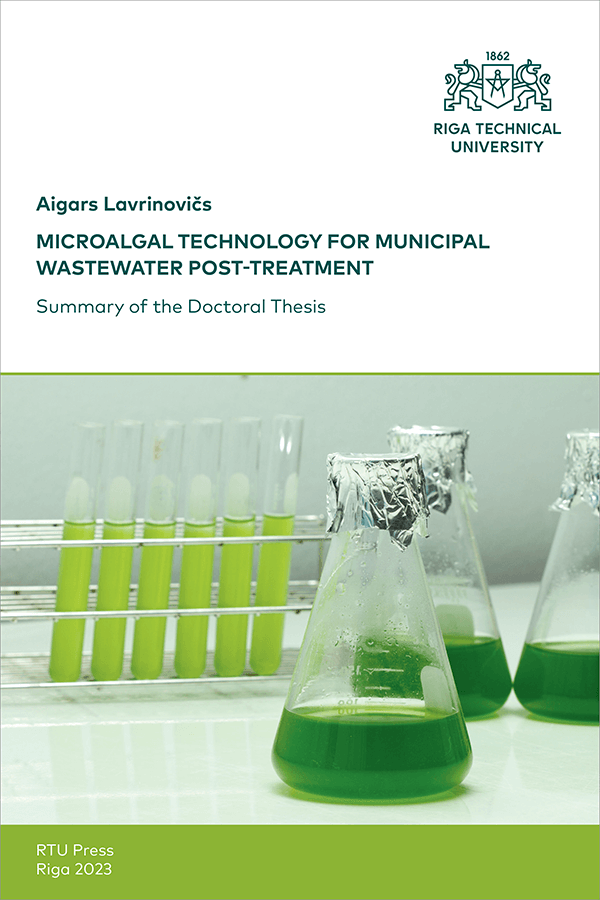 Microalgal Technology for Municipal Wastewater Post-treatment. vāks