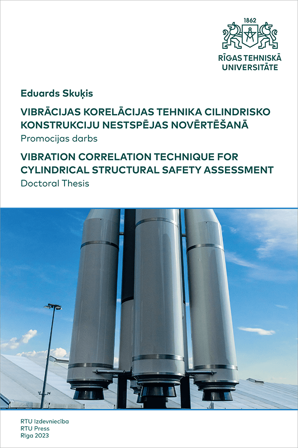Vibration Correlation Technique for Cylindrical Structural Safety Assessment. Doctoral Thesis. cover