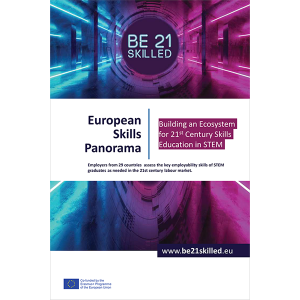 European Skills Panorama. Building an Ecosystem for the 21st Century Skills Education in STEM. cover