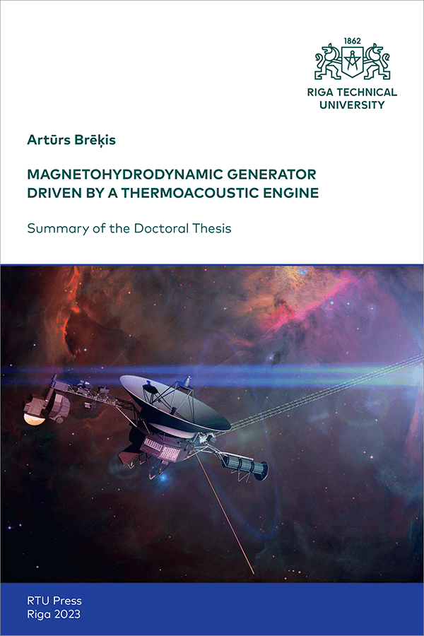 Magnetohydrodynamic Generator Driven by a Thermoacoustic Engine. cover
