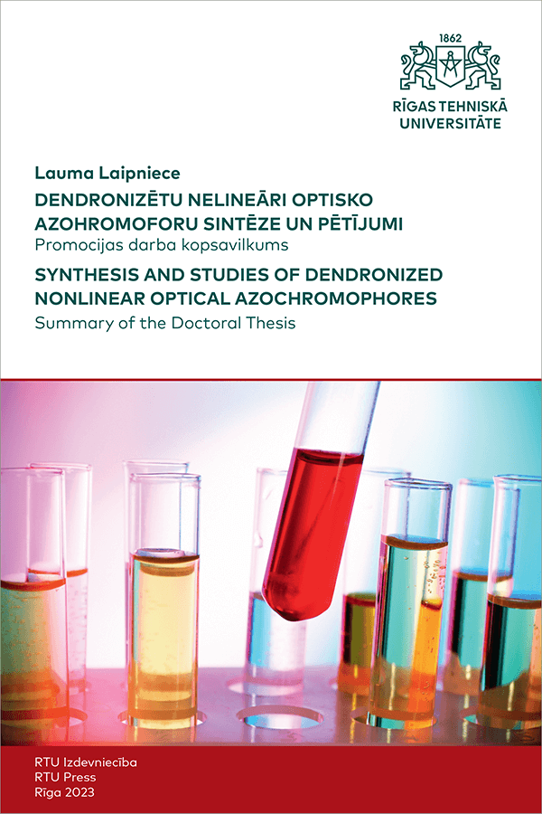 Synthesis and Studies of Dendronized Nonlinear Optical Azochromophores. cover