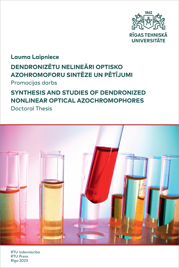 Synthesis and Studies of Dendronized Nonlinear Optical Azochromophores. Doctoral Thesis. cover