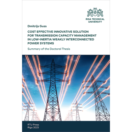 Cost Effective Innovative Solution for Transmission Capacity Management in Low-inertia Weakly Interconnected Power Systems. vāks