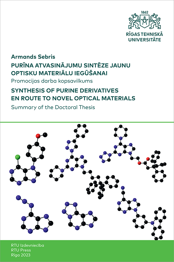 Synthesis of Purine Derivatives en Route to Novel Optical Materials. cover