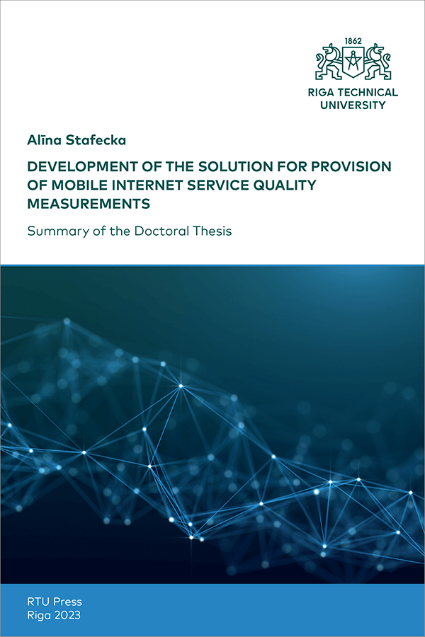 Development of the Solution for Provision of Mobile Internet Service Quality Measurements
