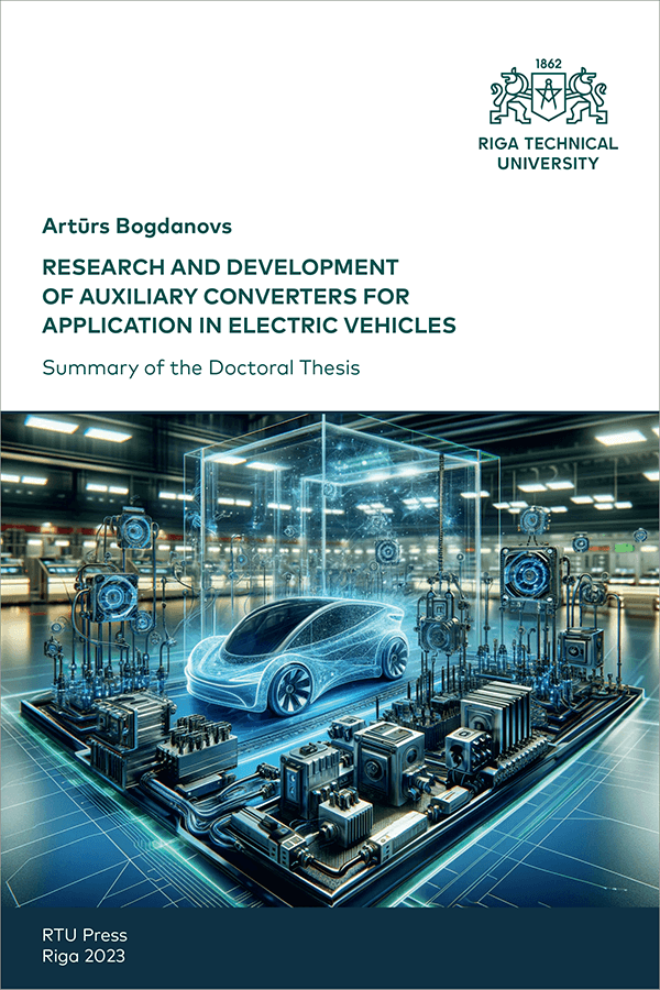 Research and Development of Auxiliary Converters for Application in Electric Vehicles. vāks