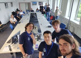 CAPILUX team at the CDR (Critical Design Review)