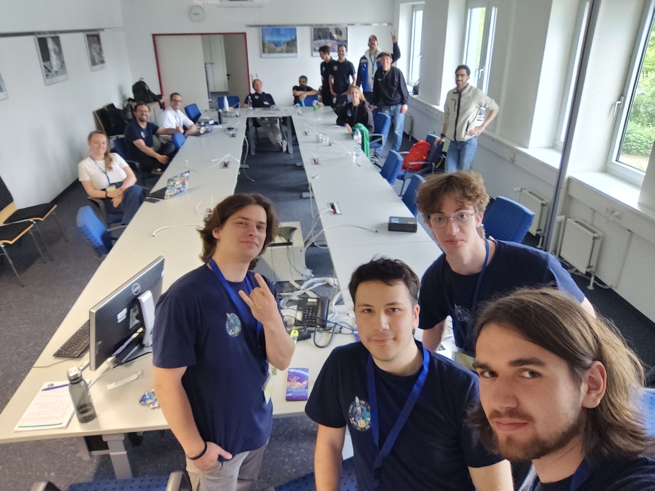 CAPILUX team at the CDR (Critical Design Review)